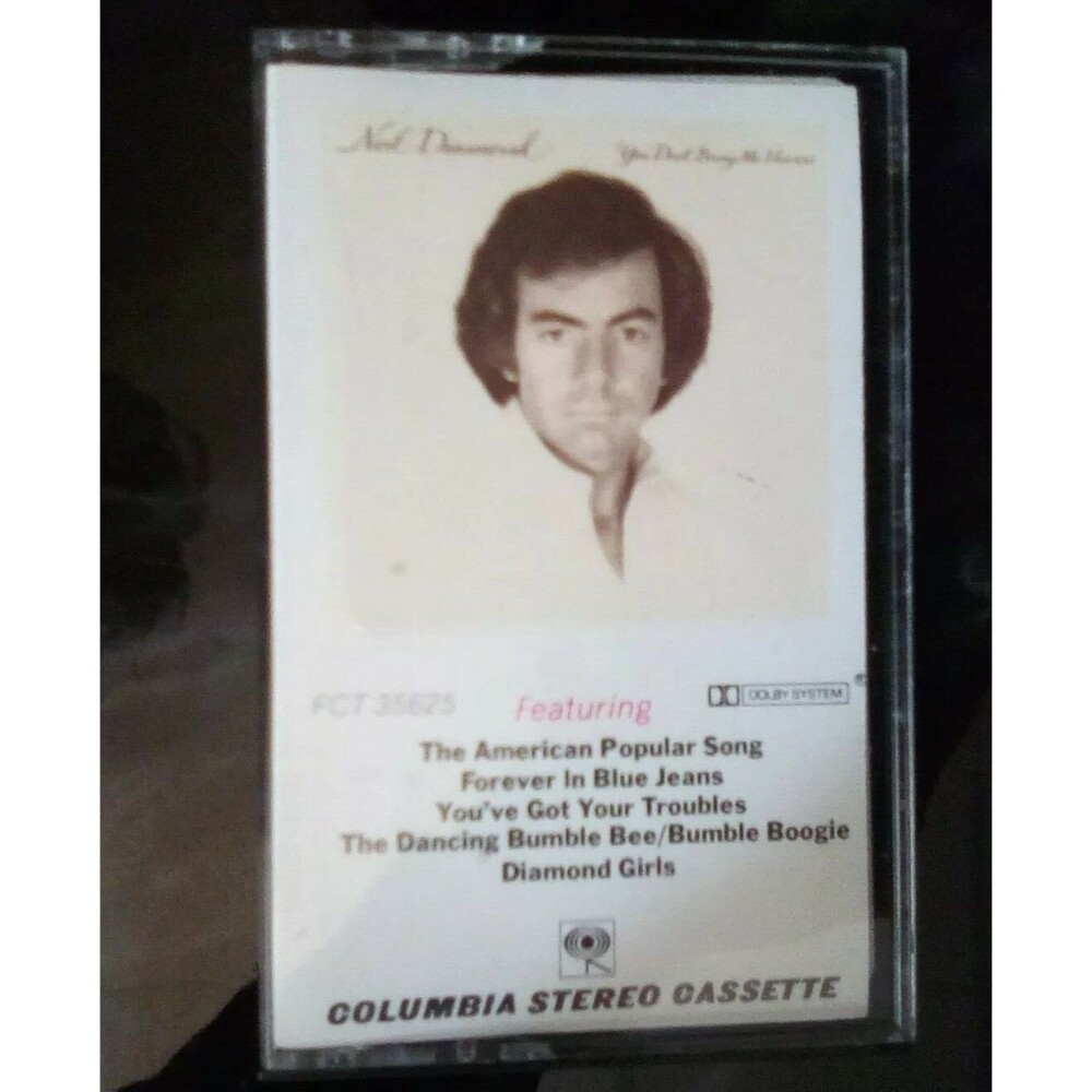 You Don't Bring Me Flowers by Neil Diamond (Cassette, Oct-1990, Columbia)